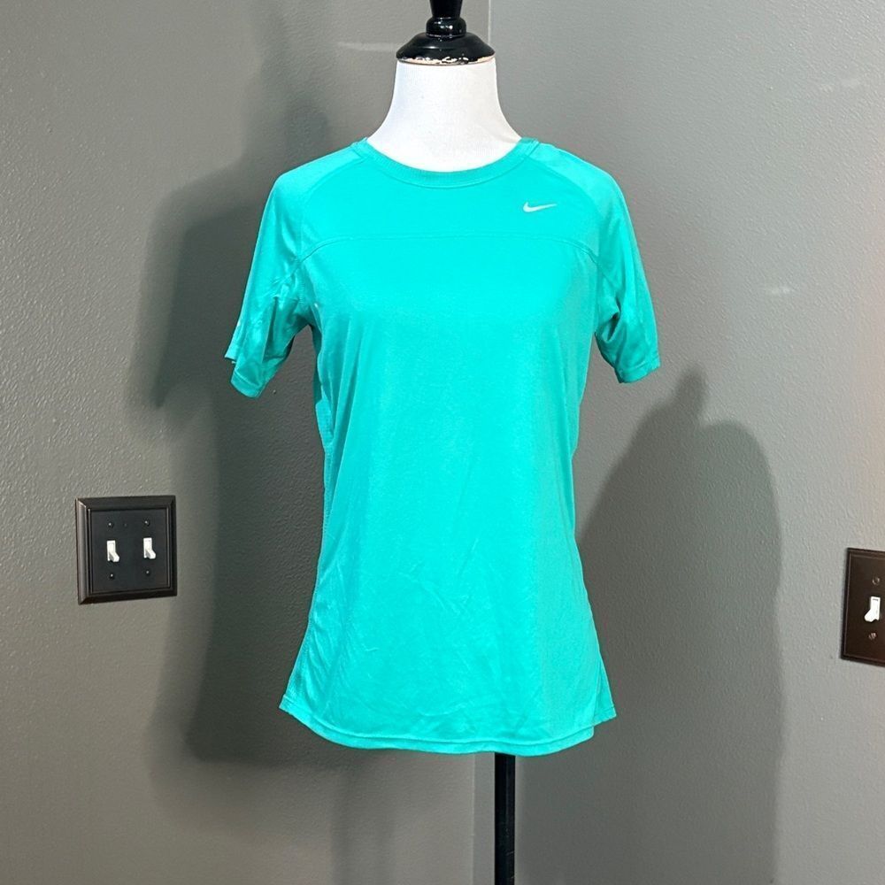 Nike Women's Aqua Short Sleeve Top
